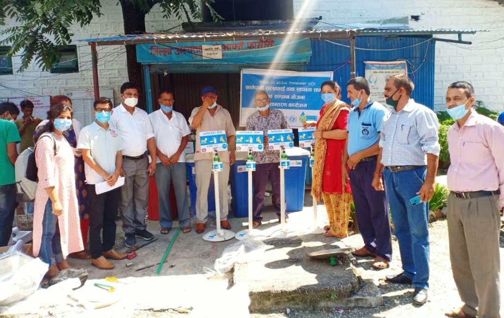 कोरोना रोकथाम तथा सरसफई व्यवस्थापनमा गैरसरकारी संस्थाहरुको लगाव बढदै 