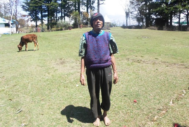 दार्चुलाका एक वृद्ध ३२ वर्ष देखि गौसेवा गदैँ