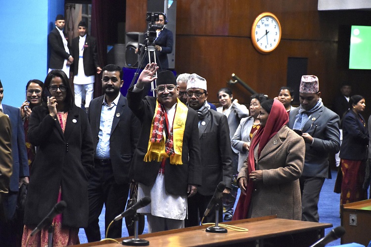 अब ४ दिनभित्रै सरकारलाई पूर्णता दिन्छु  प्रधानमन्त्री प्रचण्ड