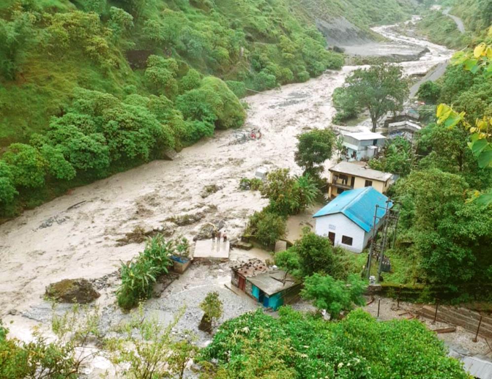 लास्कु खोलाको बितण्डा, डुङरी क्षेत्रमा क्षती