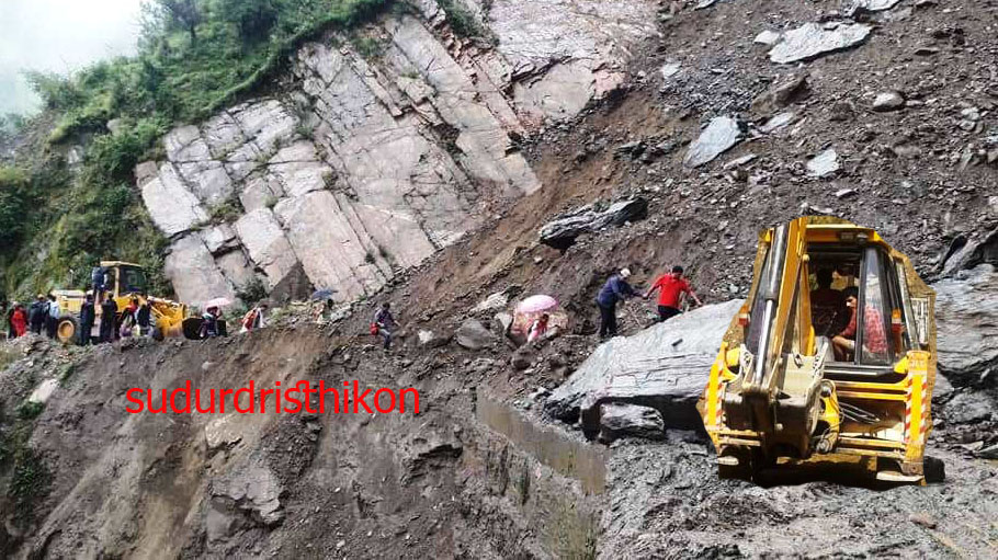 महाकाली लोकमार्ग तीन दिन पछि सुचारु