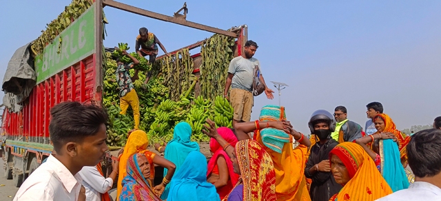 छठका लागि जनकपुरमा मात्रै ३ करोडको केरा आयात